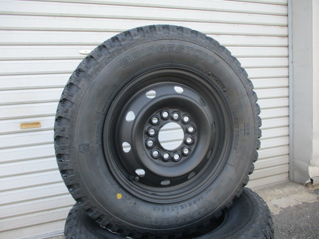 ブリヂストンRD-604☆145R12LT 6PR・145/80R12☆ハイゼット キャリー Nバン エブリー バモス ピクシス サンバー アクティ クリッパー☆fu ブリヂストン RD-604 145R12 LT + 145R12の通販