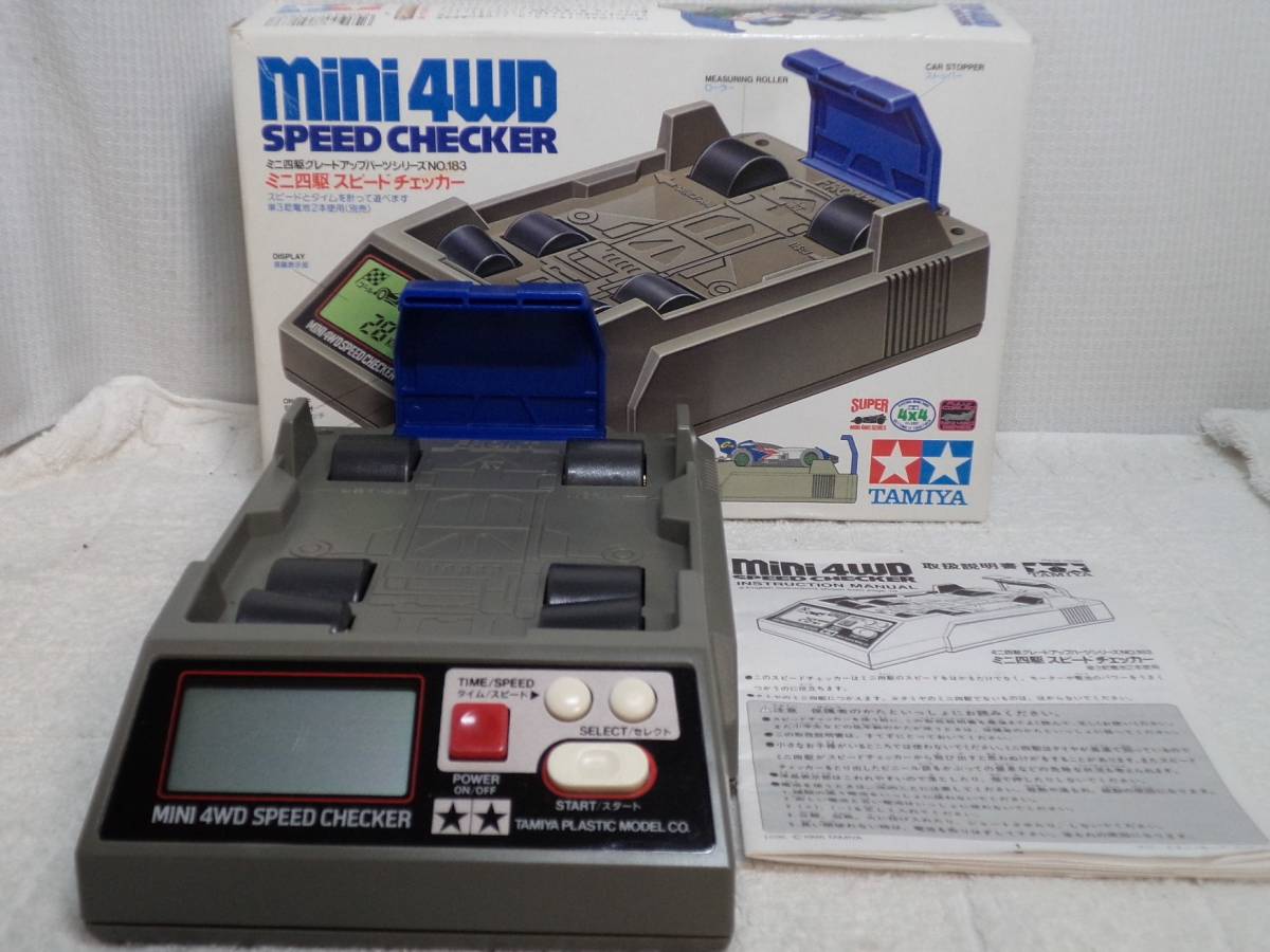  ＴＡＭＩＹＡ ミニ四駆 スピードチェッカー ITEM15183 絶版品 動作ＯＫ 品(ミニ四駆)｜売買されたオークション情報、yahooの商品情報をアーカイブ公開 - オークファン ミニ四駆
