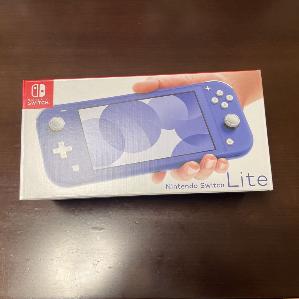 新品未使用NINTENDO Switch Lite スイッチ ライト ブルー 本体未使用品