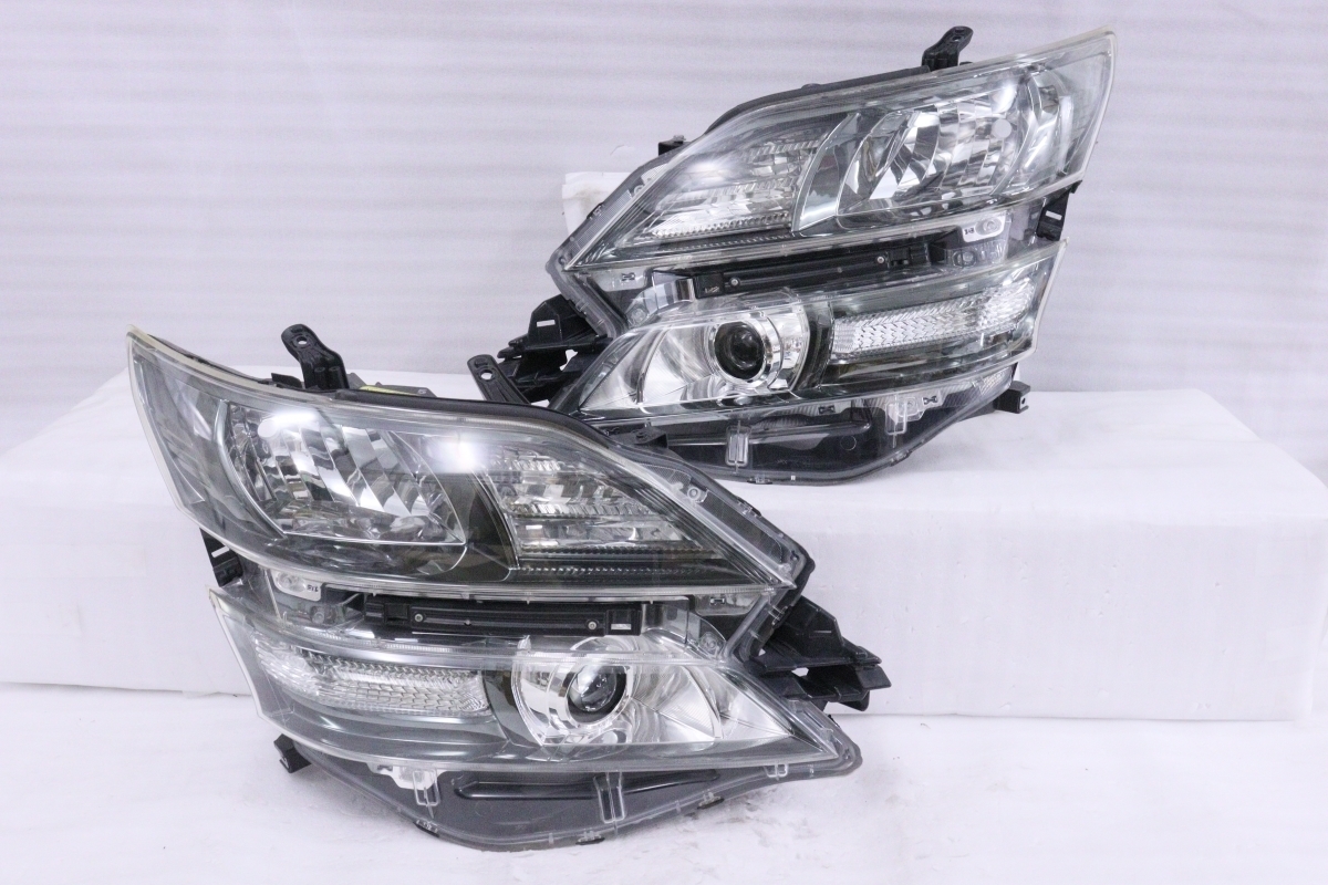 20系 ヴェルファイア ヘッドライト左右 HID ANH20 58-24 6 ヴェルファイア 20系 トヨタ HID 左右セット 純正 58-24 AFS 前期 hid