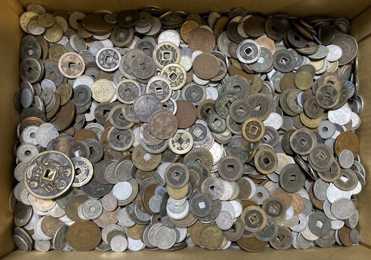 古銭 外国銭 大量 まとめ 3.1kg 雑銭 コイン