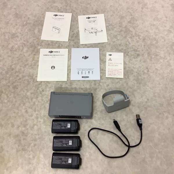 1円～ ジャンク DJI MINI2 FLY MORE COMBO + プロペラガード 他 DJI