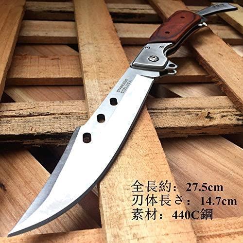 【新品♪】XHM Awesome 折りたたみナイフ 27.5CMシースナイフ アウトドア キャンプ ナイフ サバイバル ハンティング釣り ナイフ コレクシ