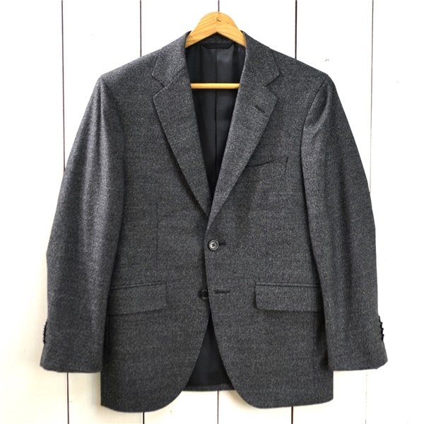  2TD44 麻布テーラー azabu tailor JET CRUISE 2つボタン シングル ジャケット 袖口4つ釦 040A / S ダークグレー 秋冬対応 O213ZA12(Sサイズ以下)｜売買されたオークション情報、yahooの商品情報をアーカイブ Sサイズ以下