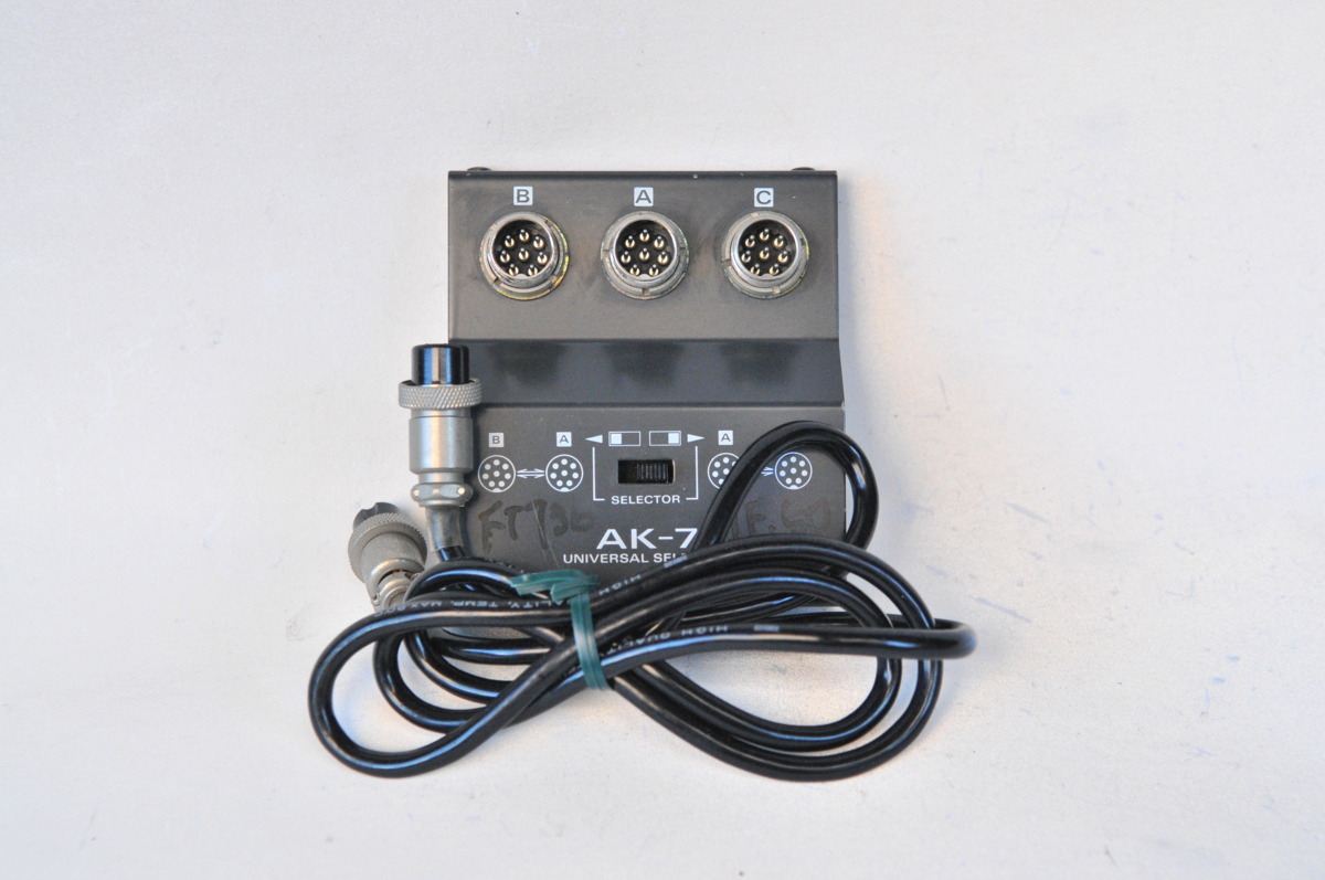 その他 ADNIS  UNIVERSAL  SELECTOR  AK-7S 半額直販 アドニス AK-7 マイク切替機 ジャンク ADONIS UNIVERSAL