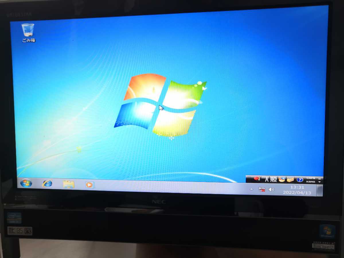 NEC Core VALUESTAR VN770&frasl;F i7-2670QM 2670QM - PC-VN770FS3EB i7 一体型 2GB□現状品 (1&frasl;2) N（VN770&frasl;FSシリーズ）」 ：大幅に機能強化した「VALUESTAR ブルーレイ 21.5