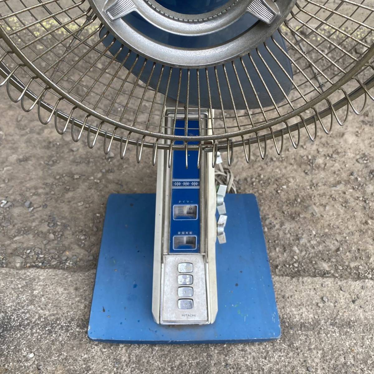 日立 扇風機 H-625 A.C. 30CM DESK FAN レトロ HITACHI ① FAN DESK 