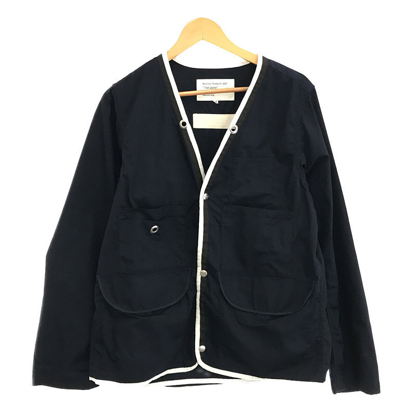 ハンティングジャケットリサーチ ノーカラージャケット マウンテンリサーチ Mountain Research / マウンテンリサーチ | Trail Jacket ノーカラー