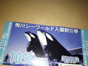 ムックブック出版 再値下げ 鴨川シーワールドチケット 8 15指定 9 00まで入園券 Gtuedu Org