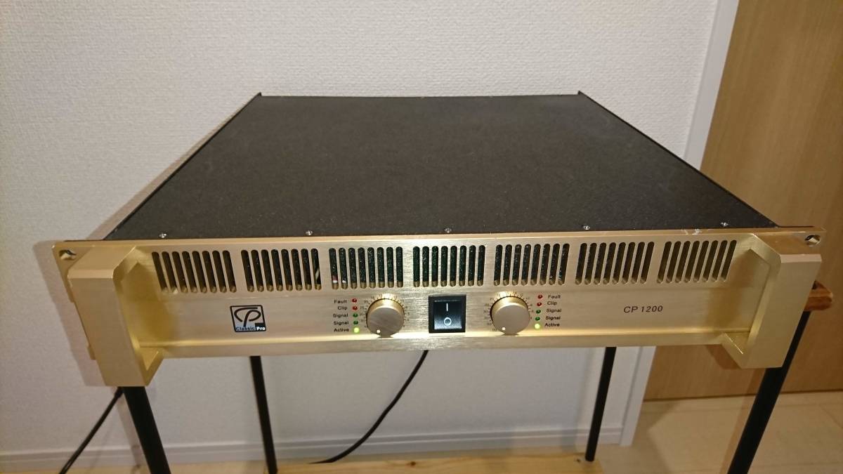 ClassicPro/ CP1200 / クラシックプロ/パワーアンプ/ 音出し確認済