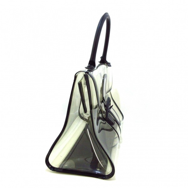 デルボー DELVAUX ハンドバッグ ブリヨンGM PVC(塩化ビニール)×ラバー 