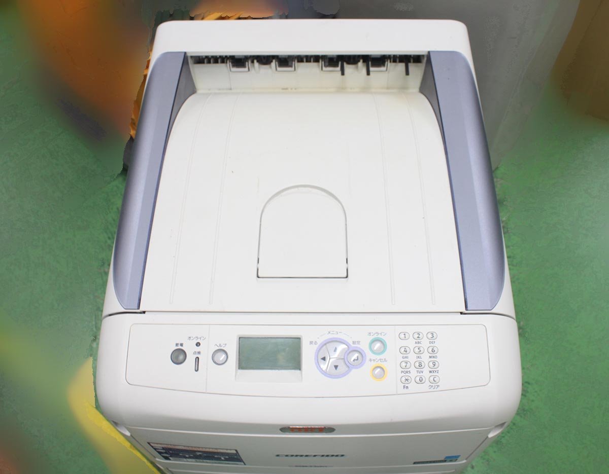 増設トレイ付 OKI A3 カラーレーザープリンター COREFIDO C811dn 印刷  