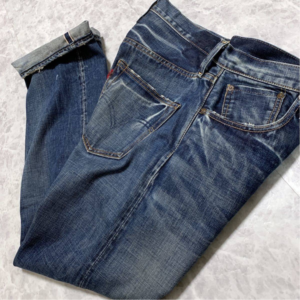 Levi'sリーバイス 47501日本製ヴィンテージ復刻ビッグE赤耳501XX