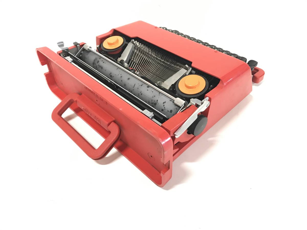 ☆olivetti valentine オリベッティ バレンタイン 赤バケツ タイプ 