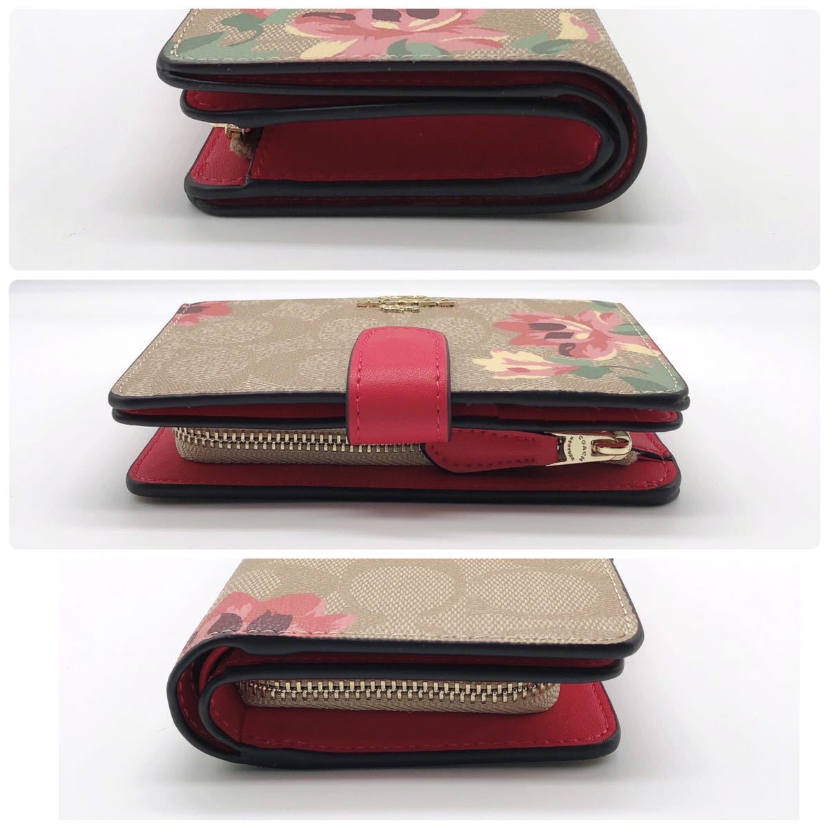 新品・未使用】COACH コーチ 二つ折り財布 73374 シグネクチャー