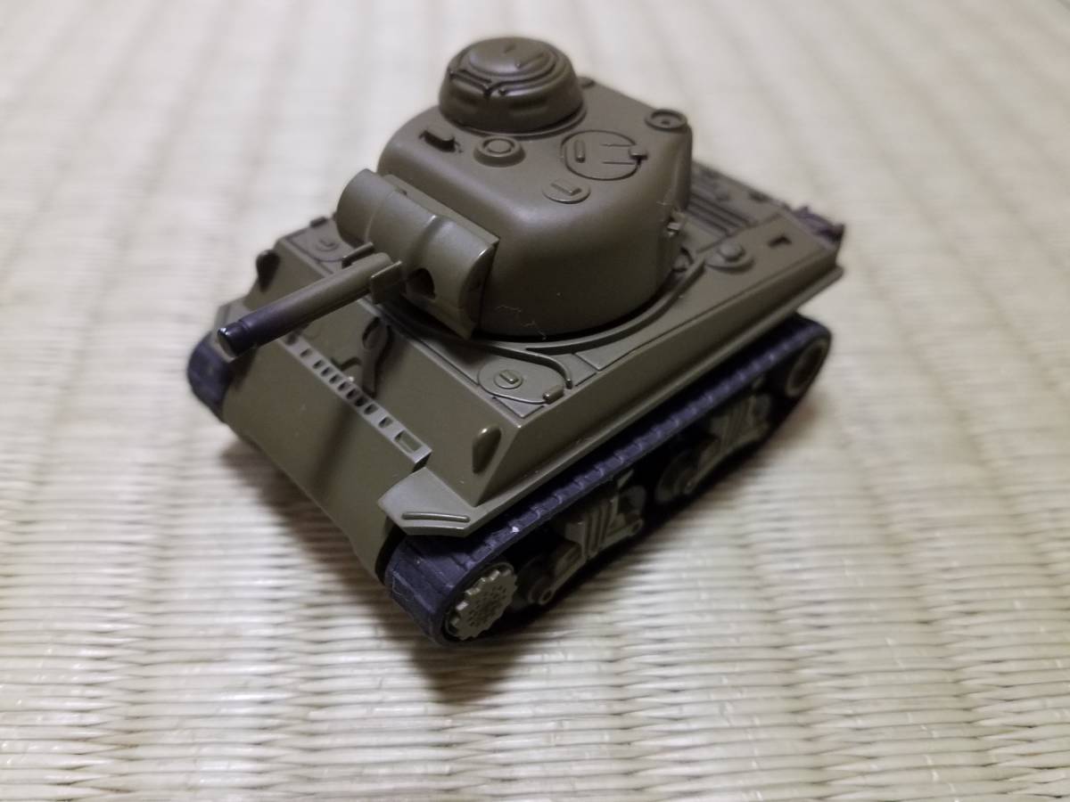 ☆ジャンク品☆KONAMI コンバット デジQ M4シャーマン 戦車(戦車、軍用
