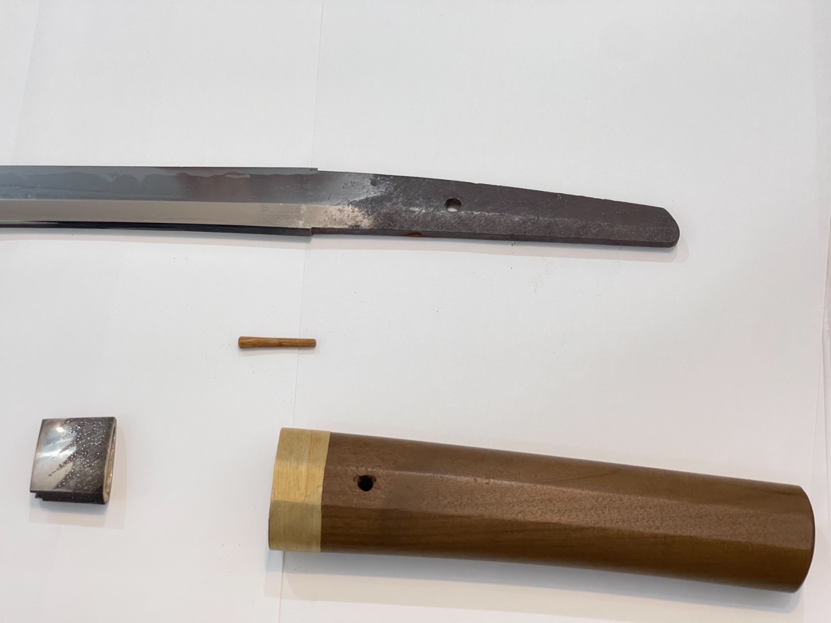 日本刀 - 脇差 刀装具（鍔・目貫・笄・小柄・鎺・柄・鞘