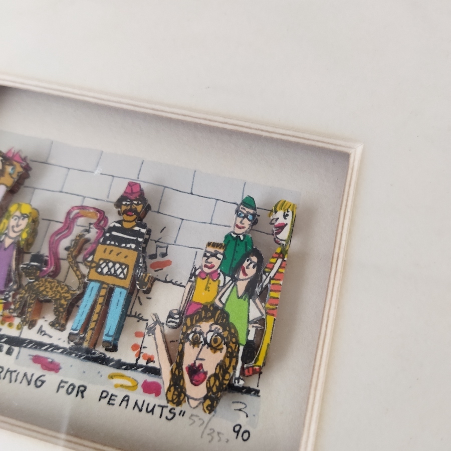 JAMES RIZZI ジェームス・リジィ WORKING FOR PEANUTS 57/350 3Dシルク