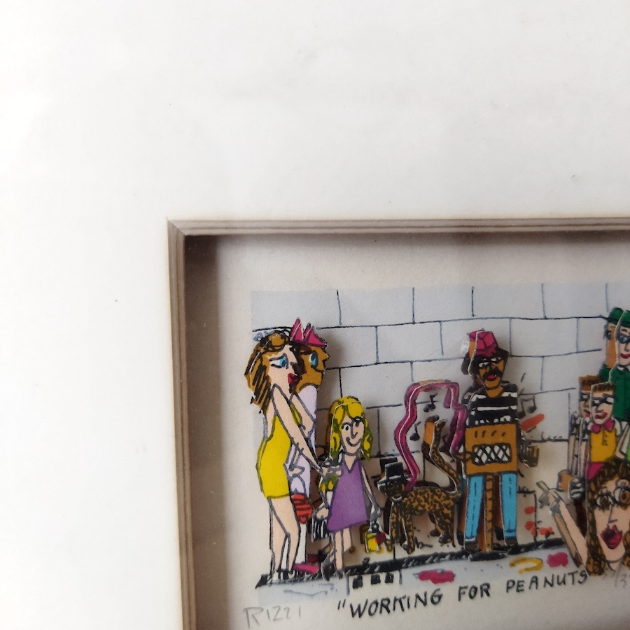 JAMES RIZZI ジェームス・リジィ WORKING FOR PEANUTS 57/350 3Dシルク