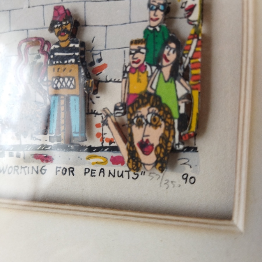 JAMES RIZZI ジェームス・リジィ WORKING FOR PEANUTS 57/350 3Dシルク