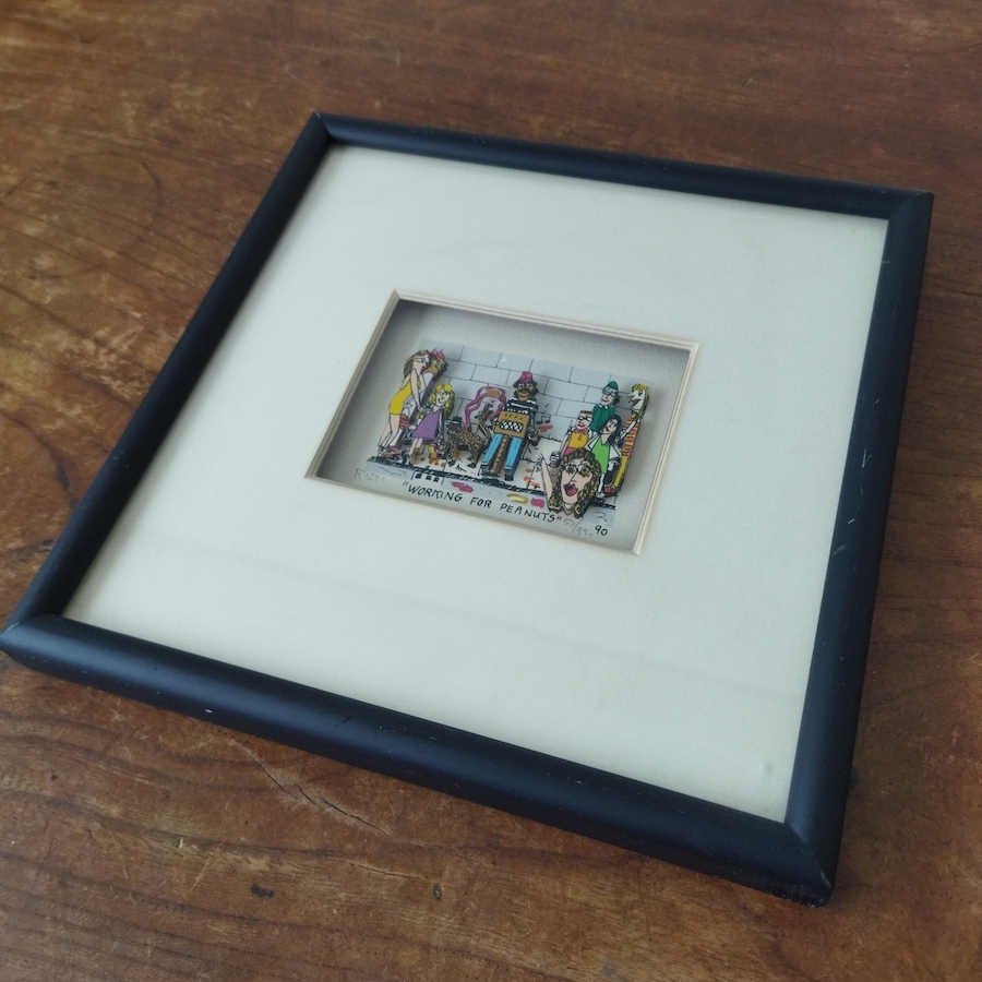 JAMES RIZZI ジェームス・リジィ WORKING FOR PEANUTS 57/350 3Dシルク