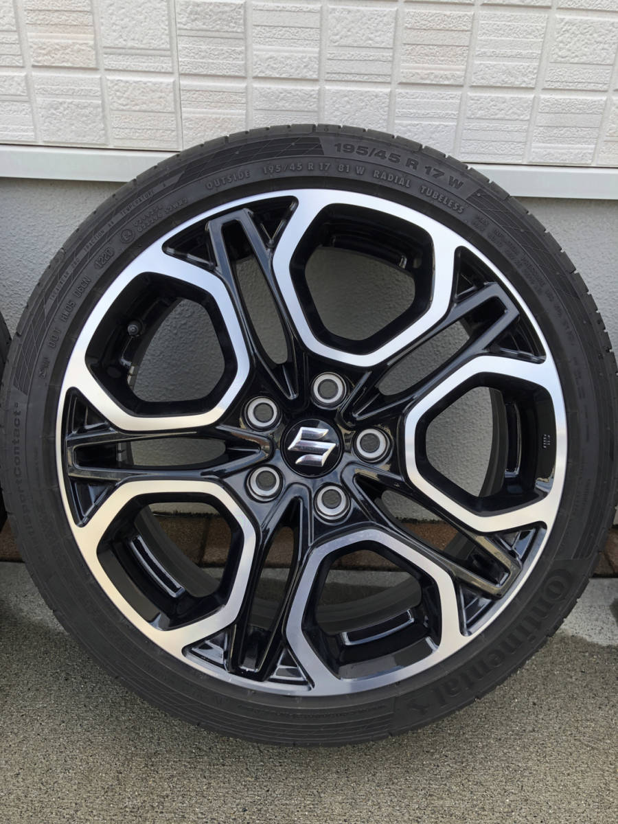 スイフトスポーツ | 純正アルミホイール PAY ZC33S スズキ純正 純正ホイール 中古品 純正 - スイフト スイフトスポーツZC33S純正ホイール４本セットの通販はau スズキ メルカリ ホイールの中古が安い！激安で譲ります・無料であげます 1本の中古品