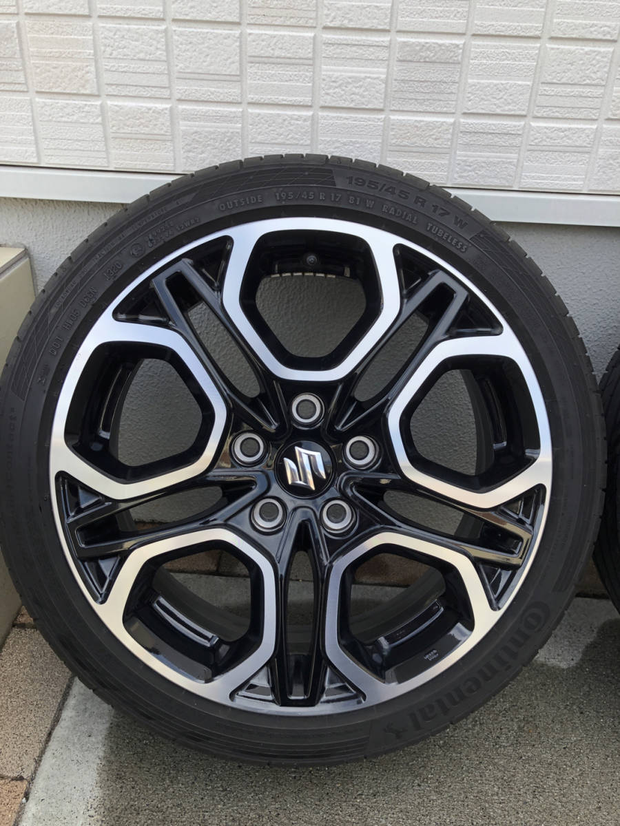 スイフトスポーツ | 純正アルミホイール PAY ZC33S スズキ純正 純正ホイール 中古品 純正 - スイフト スイフトスポーツZC33S純正ホイール４本セットの通販はau スズキ メルカリ ホイールの中古が安い！激安で譲ります・無料であげます 1本の中古品