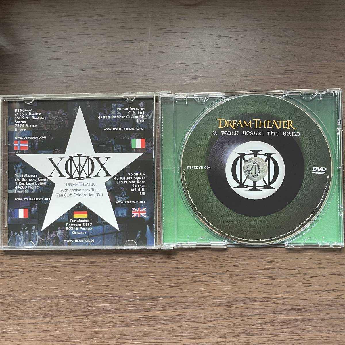 貴重/非売品】Dream Theater / A Walk Beside The Band 【ファンクラブ 