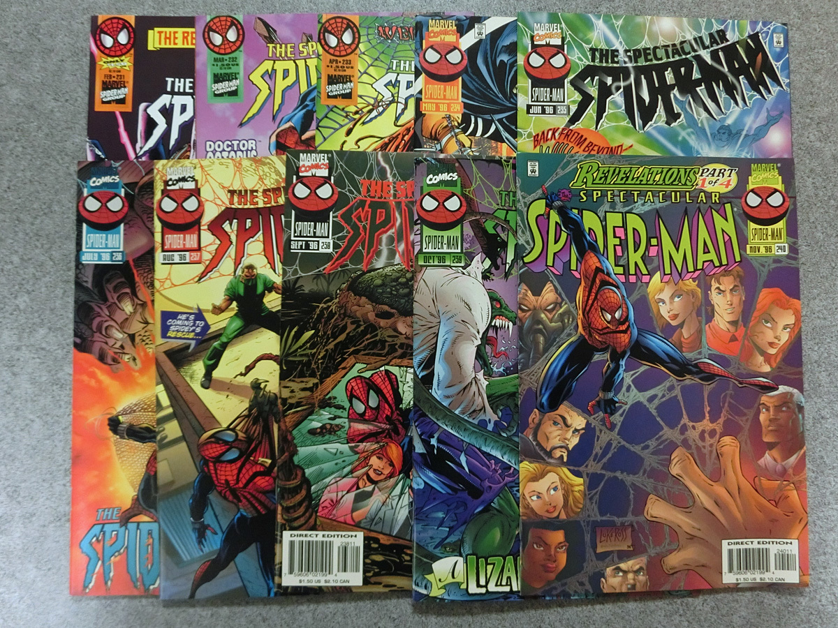 長期保管品 スパイダーマン コミックセット 【公式通販】