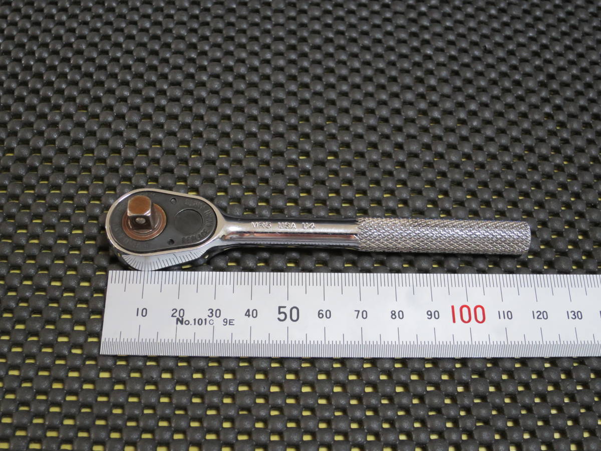 ◇◇MAC TOOLS MR5 1/4ラチェットハンドル ギア数30枚 全長119 