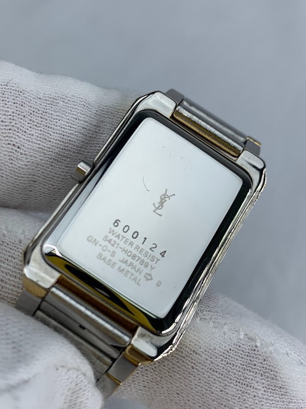 美品】1円出品 メンズ YSL イブサンローラン 5421-H08789Y ウォッチ