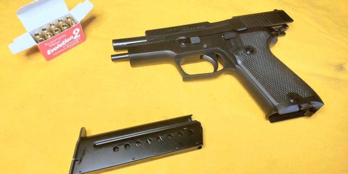 SIG P220 TANAKA Evolution2 陸上自衛隊 タナカワークス 陸上自衛隊