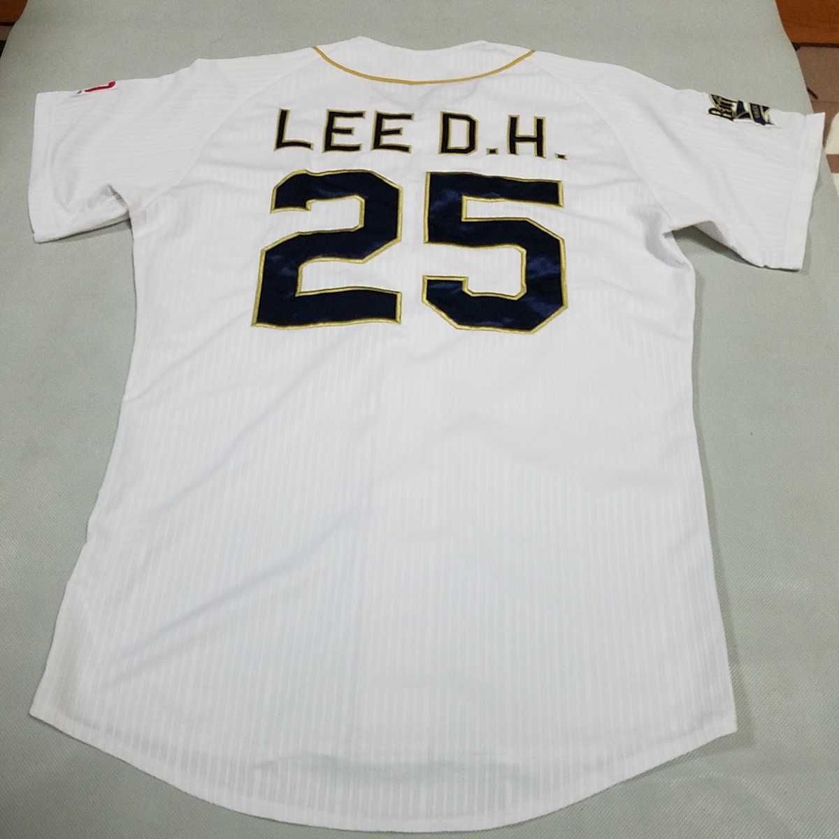 李大浩　レプリカユニフォーム オリックスバファローズ 李大浩選手レプリカユニフォーム Oサイズ イ