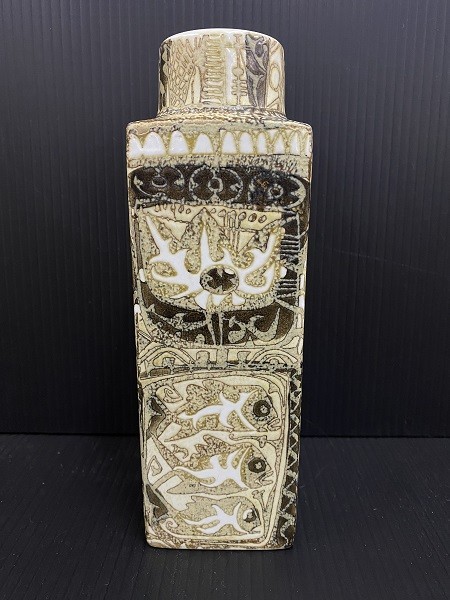 オールドノリタケ - 金盛上蓬地華装飾紋両耳飾 オールドニッポン銘品