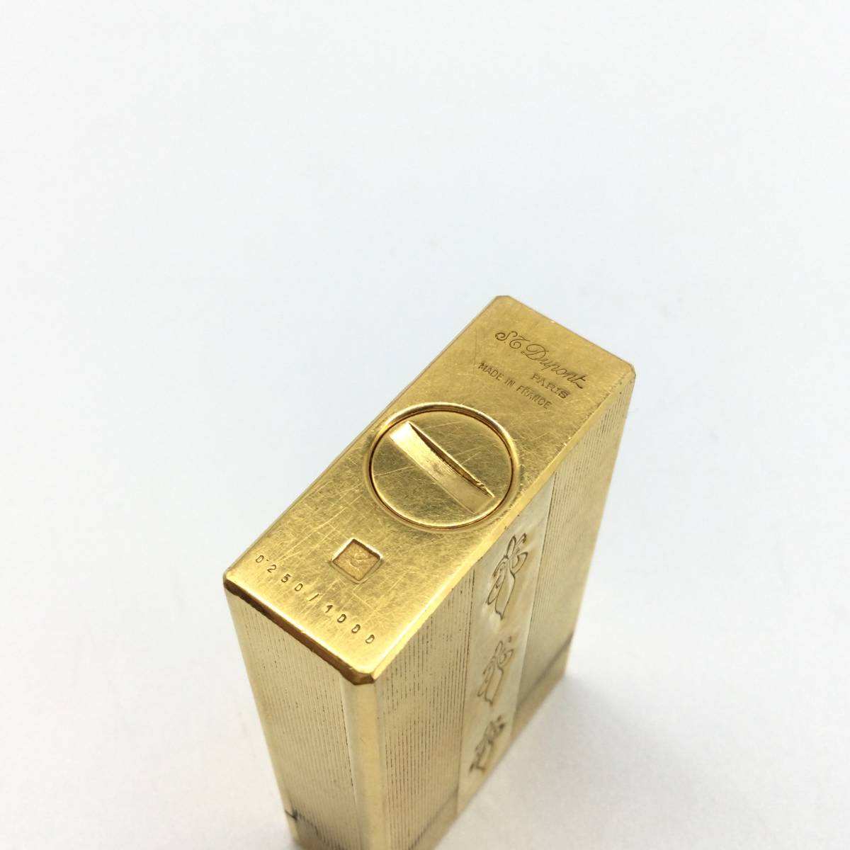 6830】デュポン ライター ST.Dupont Fleur de Lis フルール ド リス 