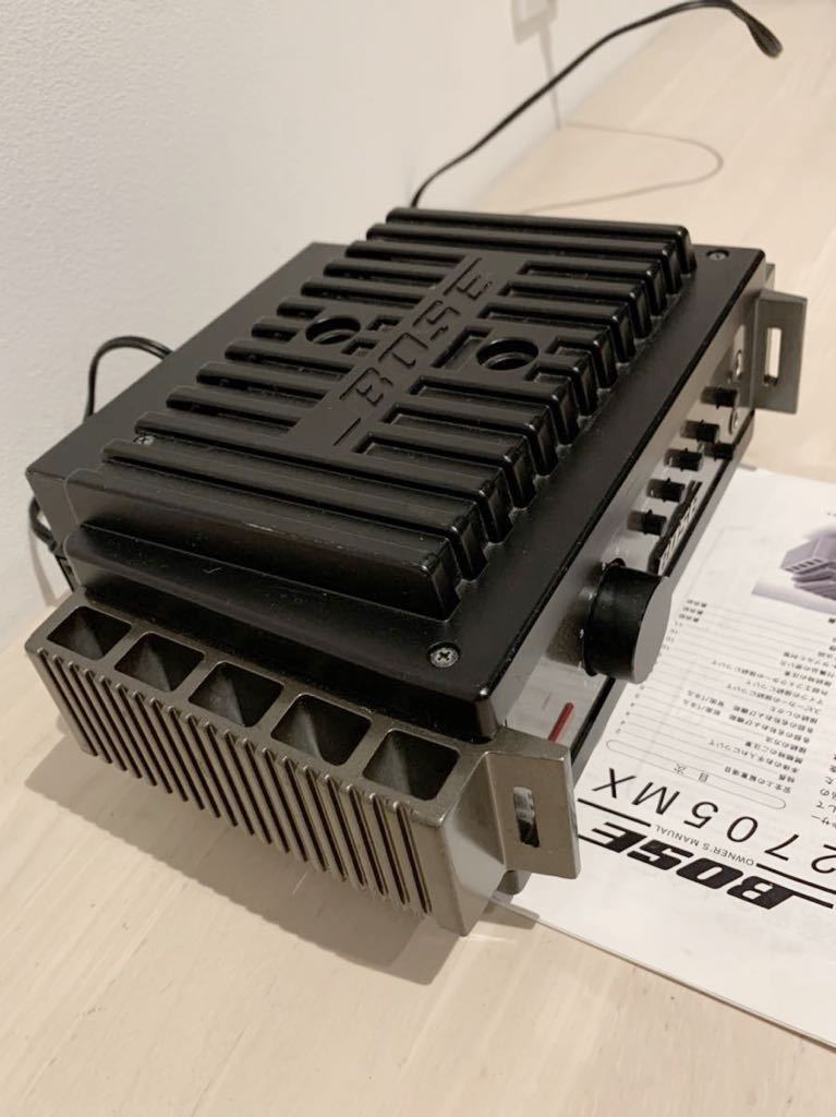 オーディオ機器 BOSE パワーアンプ 2705MX 音出し確認済み