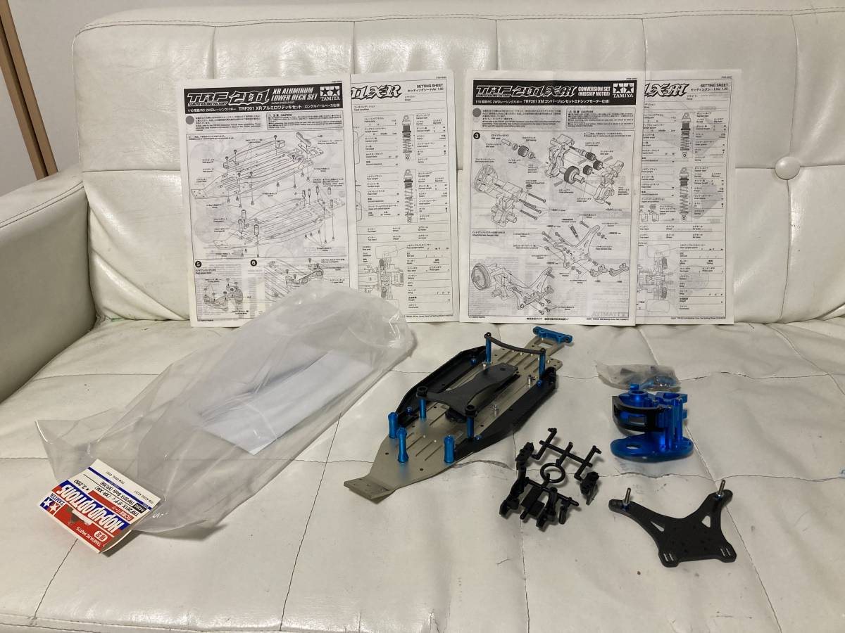 タミヤ TRF201 XR ロアデッキ XM コンバージョン パーツ ボディ付