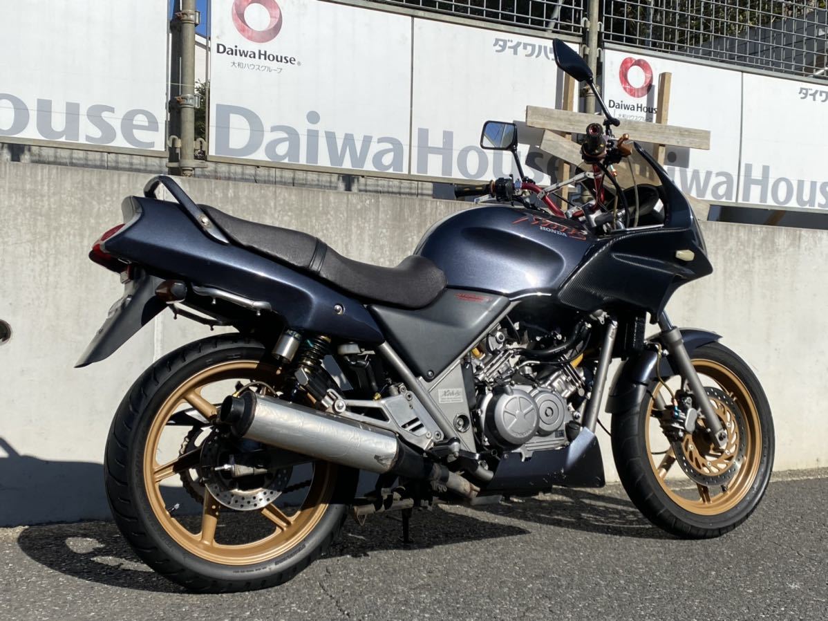 ☆HONDA☆ゼルビス☆人気の250ccネイキッド☆ハンドル・レバー  