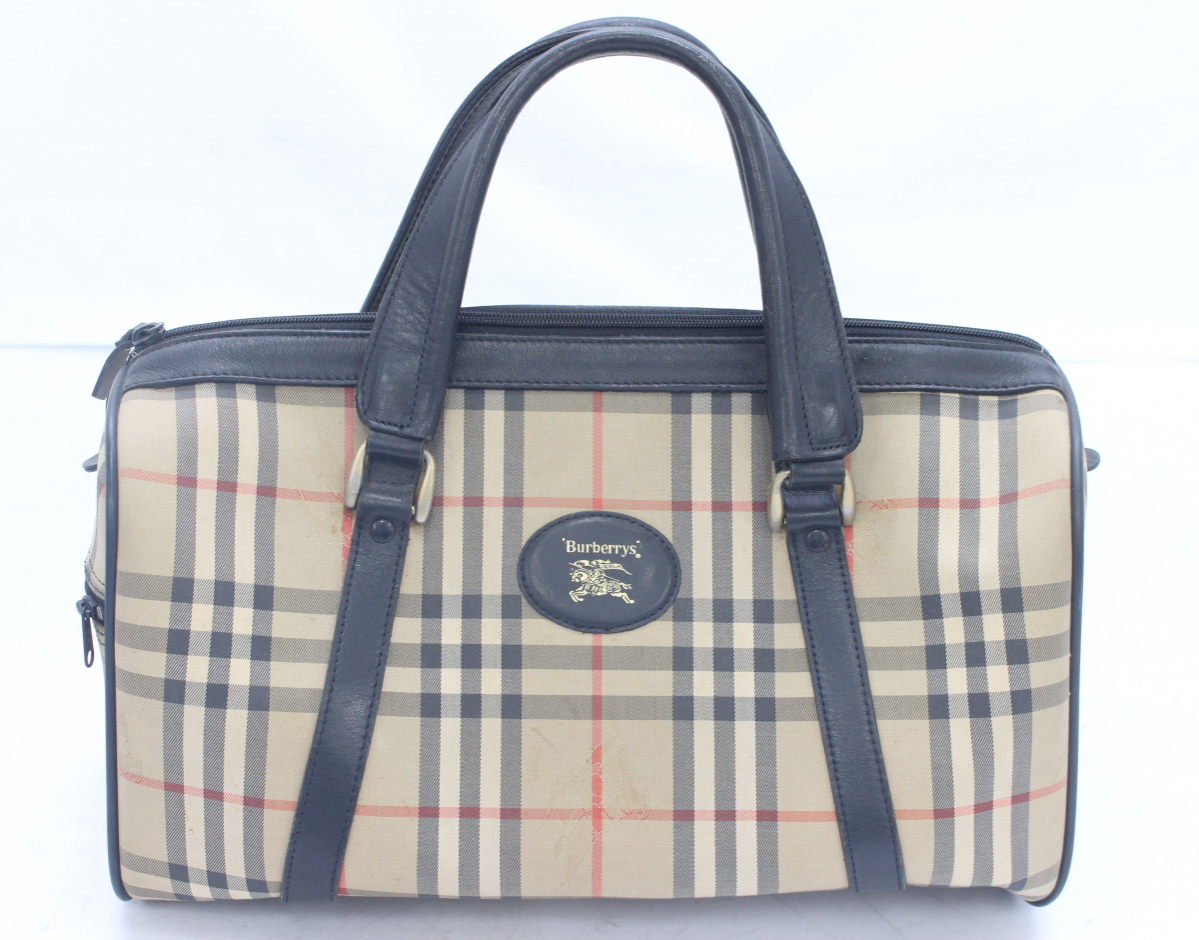 BURBERRY バーバリー 旅行カバン ノバチェック ブランド ボストン