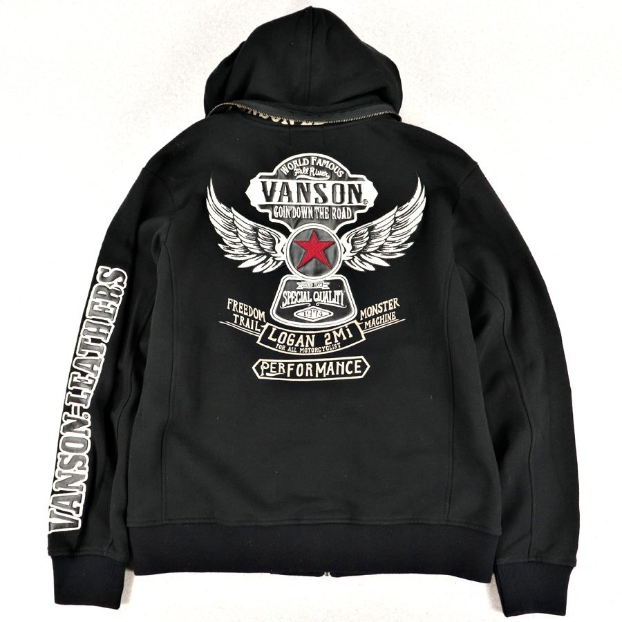 極美品 VANSON Cottons バンソンコットンズ 豪華 スターウィング 極美品 VANSON Cottons バンソンコットンズ 豪華 スターウィング