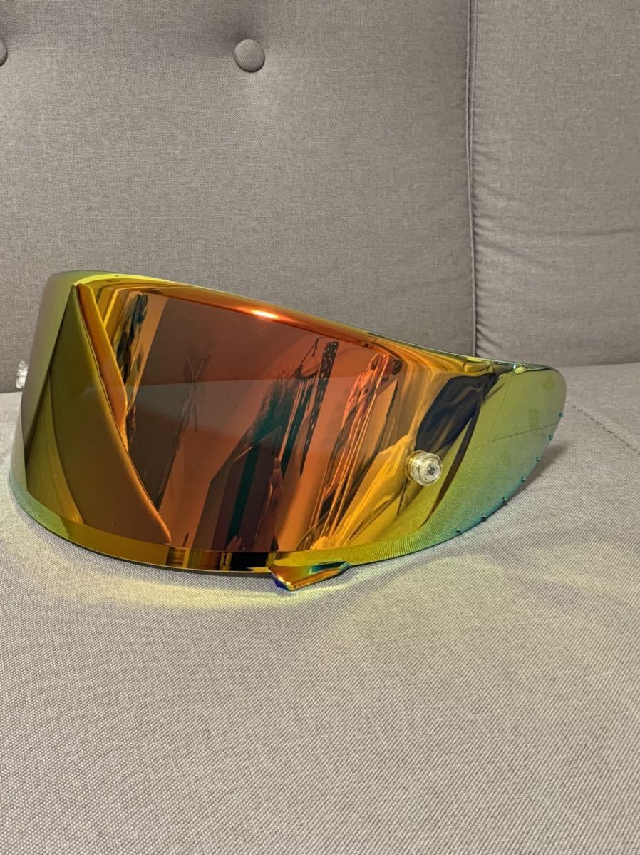 新作，大人気 SHOEI CWR-F オレンジゴールドミラーシールド 品 X-Fourteen Z-7(SHOEI)｜売買されたオークション情報、yahooの商品情報をアーカイブ公開 - オークファン シールド