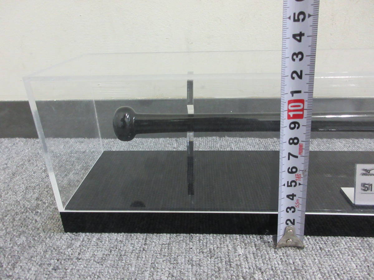 4-24】◎6 スポーツ店展示品 イチローモデル ミニチュアバット 久保田