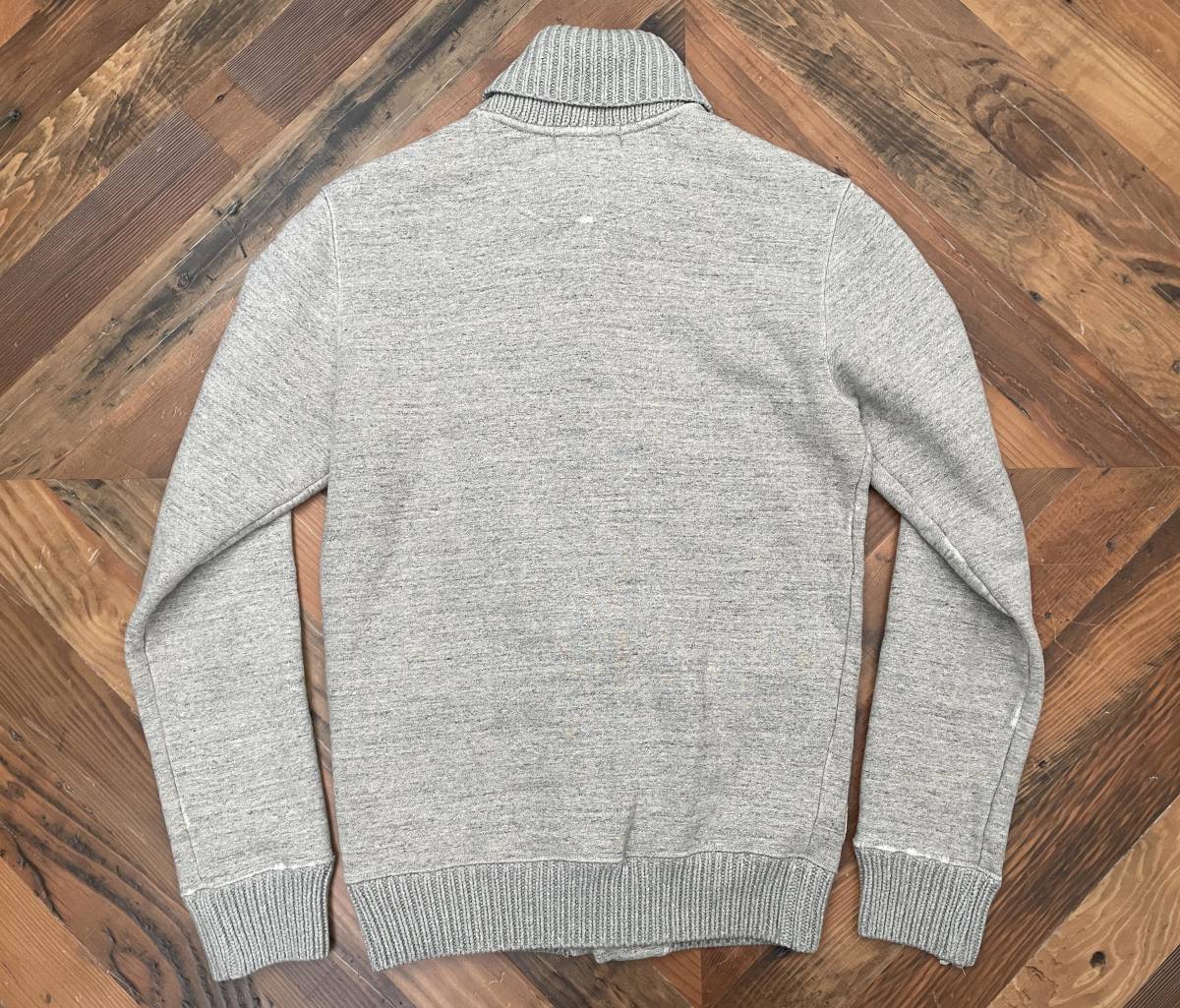 RRL ショールカラー スウェット カーディガン NY / Shawl Collar