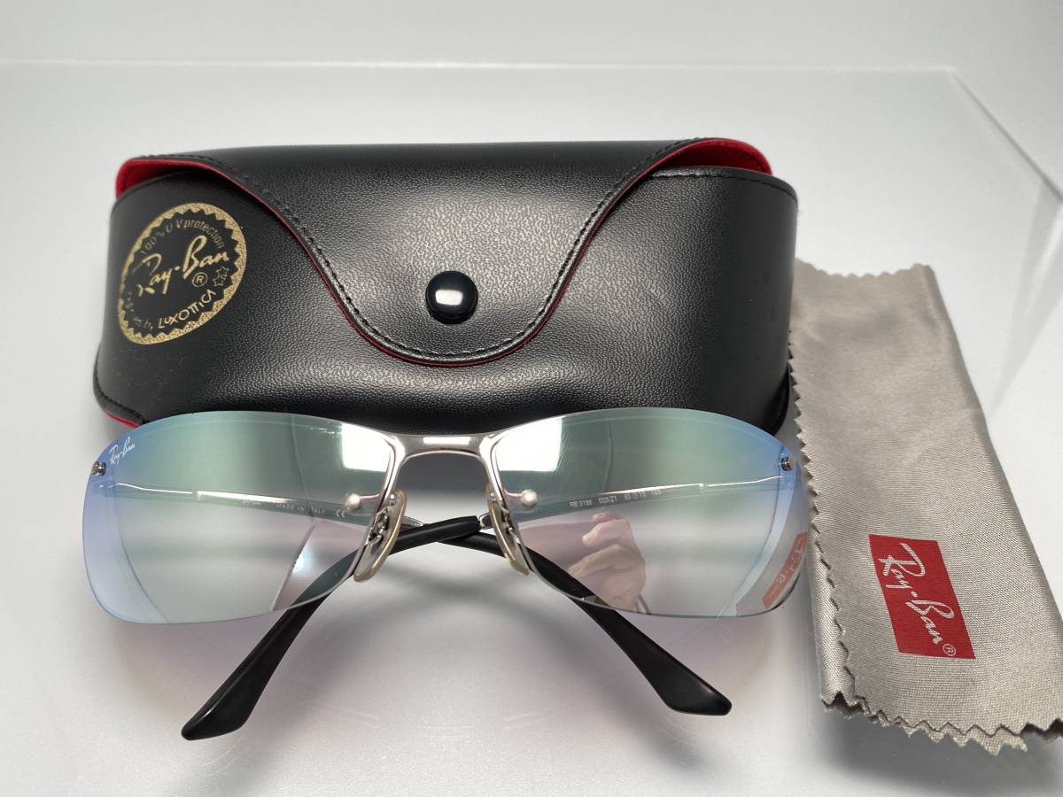 003⁄Z1 RB3186 レイバン サングラス RB3183 ケース付☆RAY-BANレイバン