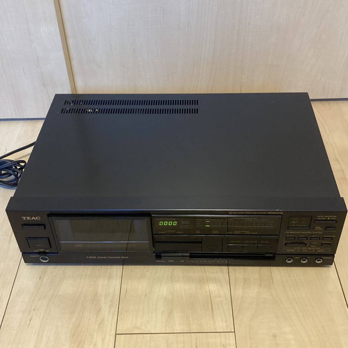 TEAC V-850X / ティアック 3ヘッドステレオカセットデッキ ジャンク品