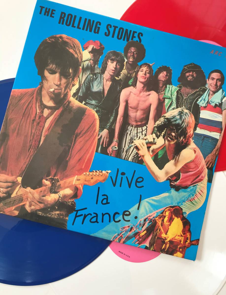 品質保証，新作 名盤 カラー3LP Vive la France The Rolling Stones ローリングストーンズ キースリチャーズ ミックジャガー(Rolling Stones)｜売買されたオークション情報、yahooの商品情報をアーカイブ公開 - オークファ R