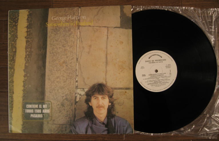 最新作，HOT ペルー盤プロモ George Harrison / Somewhere In England(George Harrison)｜売買されたオークション情報、yahooの商品情報をアーカイブ公開 - オークファン G