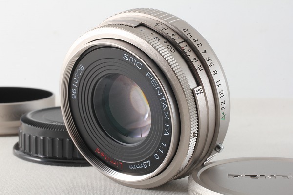◇新品同様◇ペンタックス smc PENTAX-FA 43mm F1.9 Limited シルバー