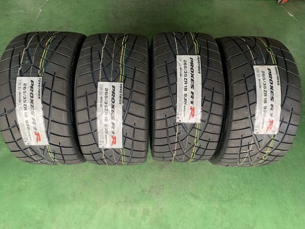 ☆即納!タイヤ4本SET!TOYOトーヨーPROXESプロクセスR1R!265/35-18(265
