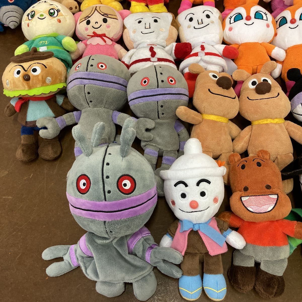 YK326)アンパンマン ぬいぐるみ 大量セット 86点まとめ売り プリちぃ